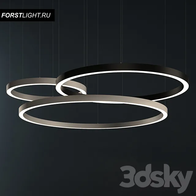 Pendant lamp Forstlight Ring 3DModel