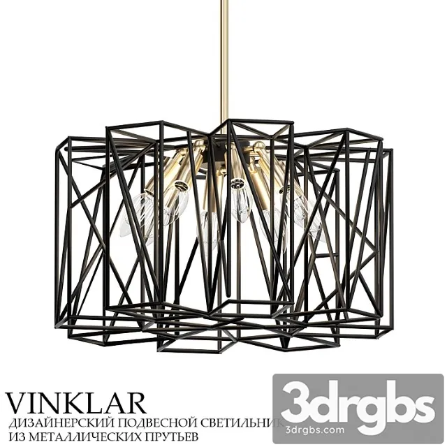 Pendant Lamp From Metal Bars 3D Model Download Pendant Lamp From Metal Bars 3D Model Download