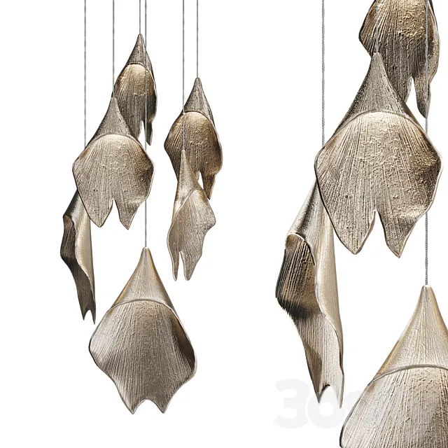 Pendant lamp GINKGO Vetvi Store 3D Model