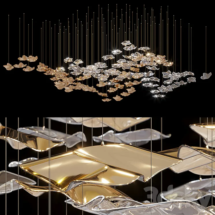 Pendant lamp Haberdashery – Sand & Sea 3D Model Free Download