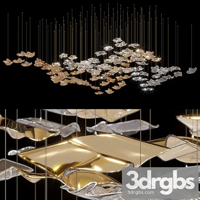 Pendant lamp haberdashery – sand & sea Pendant lamp haberdashery – sand & sea