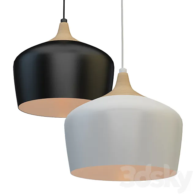 Pendant lamp Inspire Fresno leroy merlin 3D Model Pendant lamp Inspire Fresno leroy merlin 3D Model
