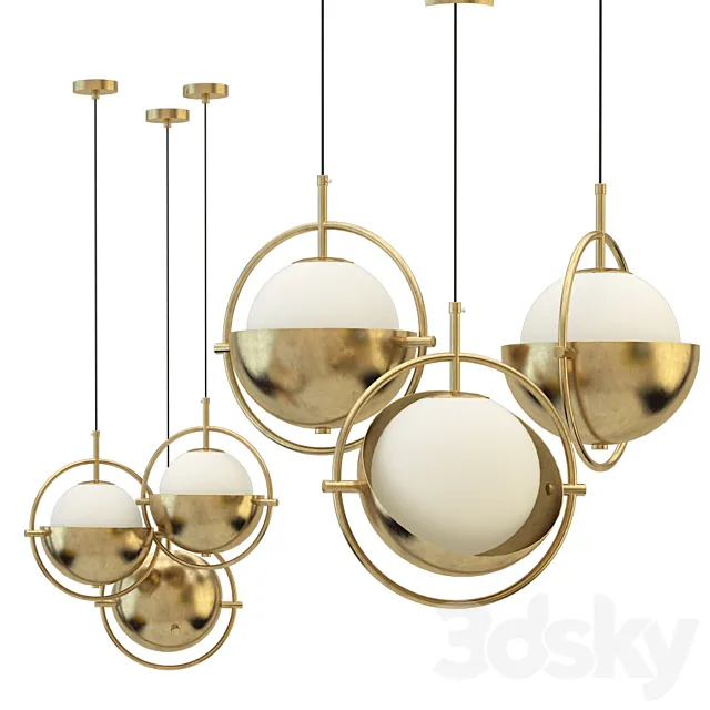 Pendant lamp kelly 3DModel Pendant lamp kelly 3DModel