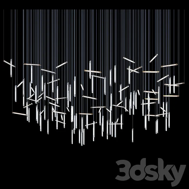 Pendant lamp Lasvit design 3D Model