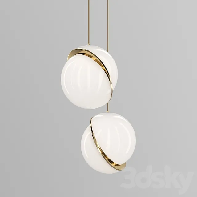Pendant lamp Liegi Romatti 3D Model