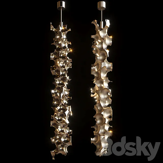 Pendant lamp Light Vargov – Meteorite 3D Model