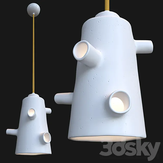 Pendant lamp Loki studio Tayga Design 3D Model Pendant lamp Loki studio Tayga Design 3D Model