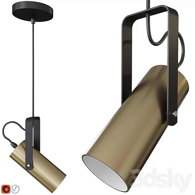 Pendant lamp Lumion Claire 3714\/1 3D Model Free Download