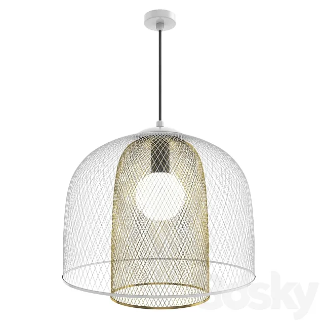 Pendant lamp made of metal mesh VANTA from Lampatron 3DModel Pendant lamp made of metal mesh VANTA from Lampatron 3DModel