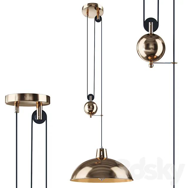 Pendant lamp Mardy 64010 3D Model