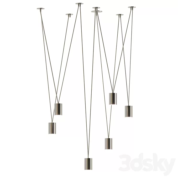 Pendant lamp Match by Forstlight 3D Model Free Download