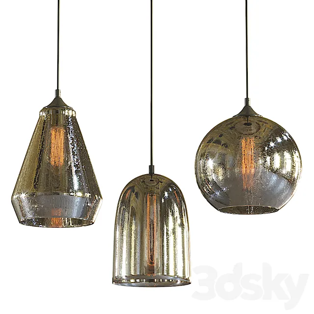 Pendant lamp Maytoni Bergen 3D Model