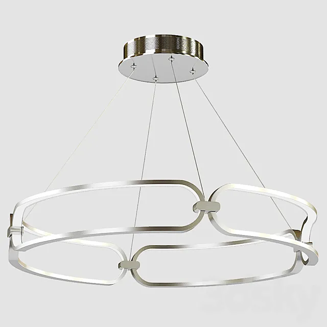 Pendant lamp Maytoni Chain MOD017PL-L50N 3D Model Pendant lamp Maytoni Chain MOD017PL-L50N 3D Model