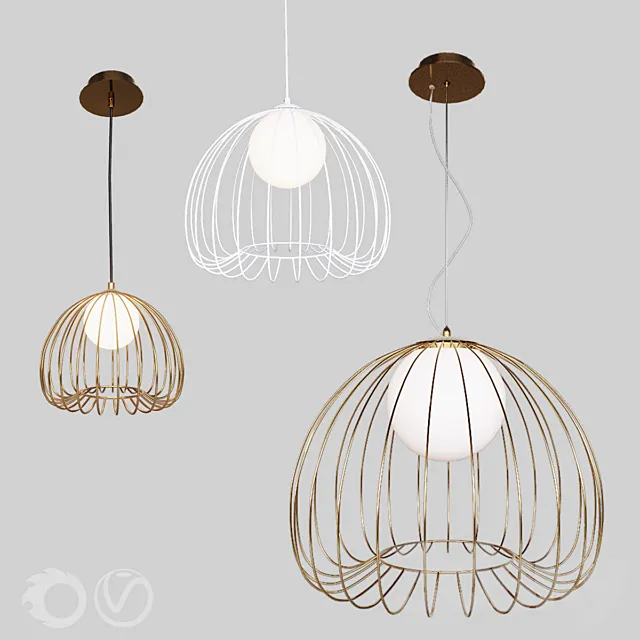 Pendant lamp Maytoni Polly 3D Model