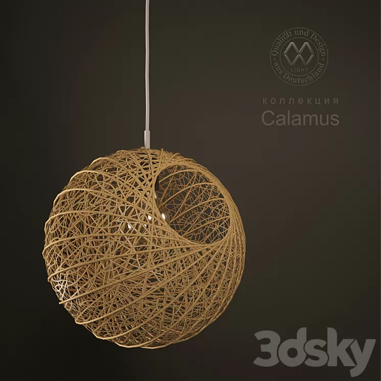 Pendant lamp MW-light 3D Model Pendant lamp MW-light 3D Model