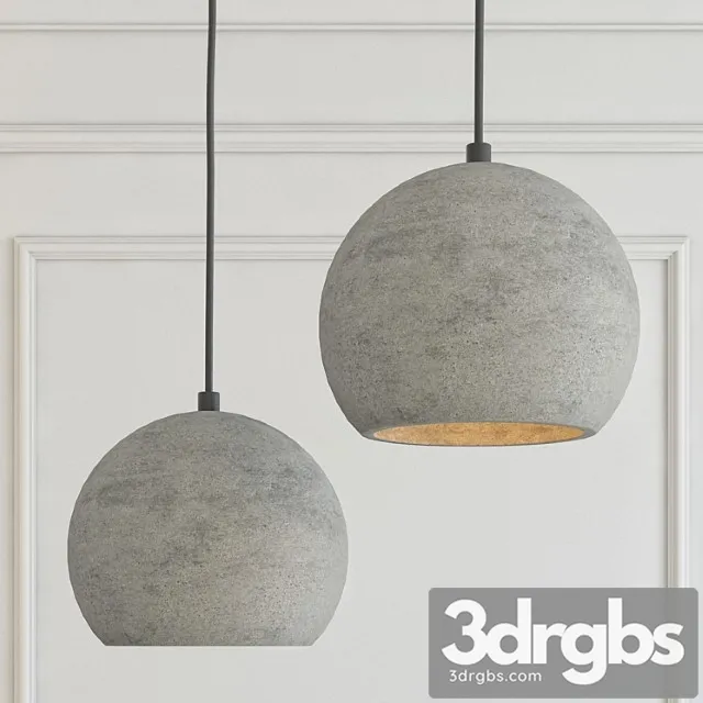Pendant Lamp Nordic Sphere 3D Model Download