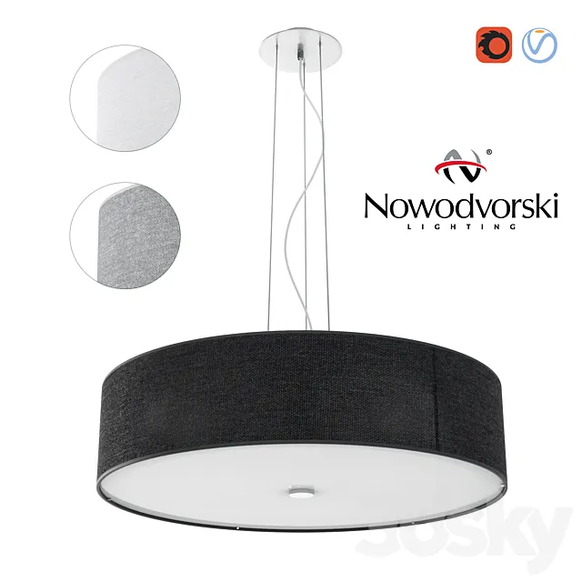 Pendant lamp Nowodvorski Viviane 3D Model