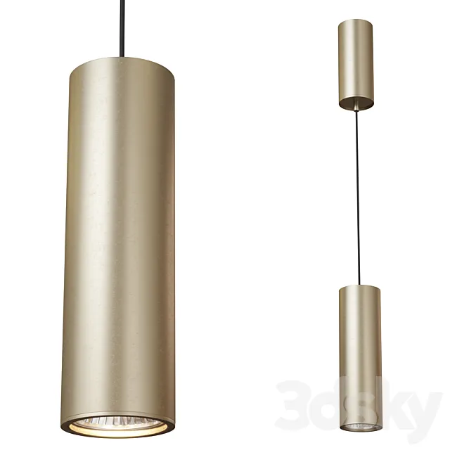 Pendant lamp Odeon Light Hightech Vincere 3828_1C 3D Model Pendant lamp Odeon Light Hightech Vincere 3828_1C 3D Model