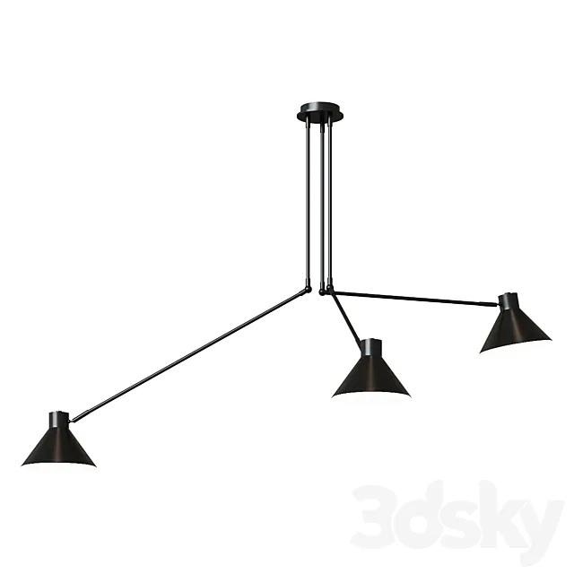 Pendant lamp Odine 3D Model