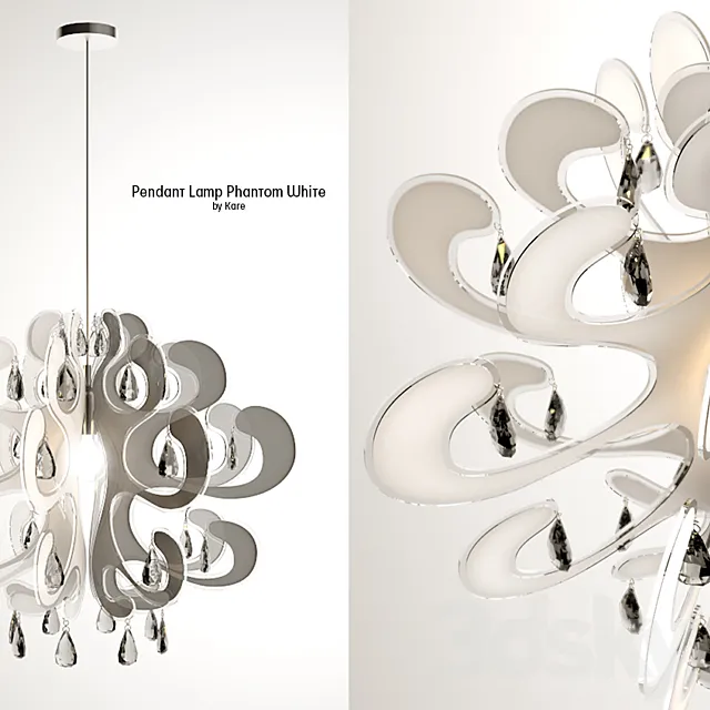 Pendant Lamp Phantom 3D Model Pendant Lamp Phantom 3D Model