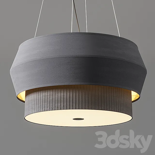 Pendant lamp Quinto 3D Model Pendant lamp Quinto 3D Model