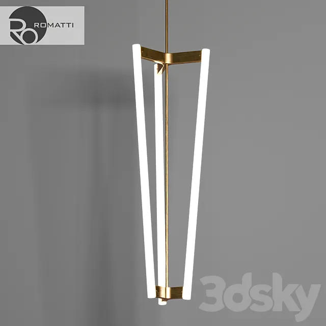 Pendant lamp Romatti Bellini 3D Model