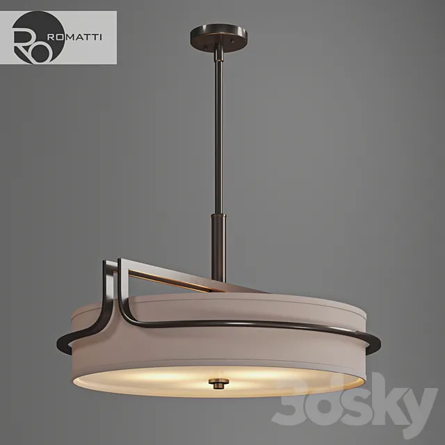 Pendant lamp Romatti Pietro 3D Model