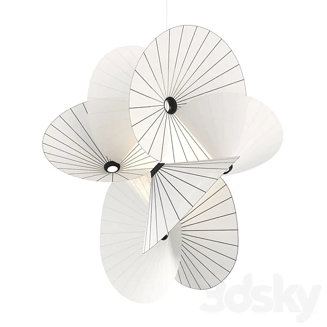 Pendant lamp SERPENTINE by Moooi 3D Model Pendant lamp SERPENTINE by Moooi 3D Model