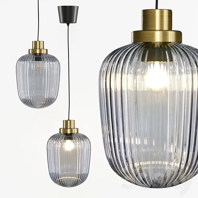 Pendant lamp SOLKLINT from IKEA 3D Model