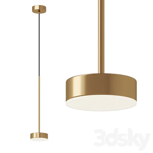 Pendant lamp ST Luce Pances SL6000.303.01 3D Model Pendant lamp ST Luce Pances SL6000.303.01 3D Model