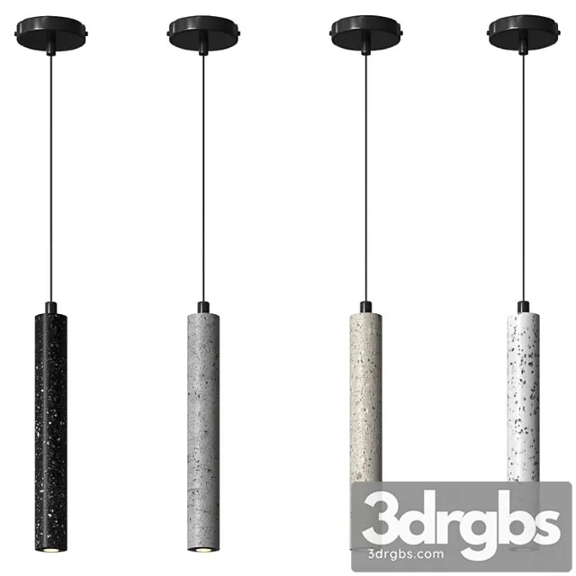 Pendant lamp stone b lampatron 3D Model Download