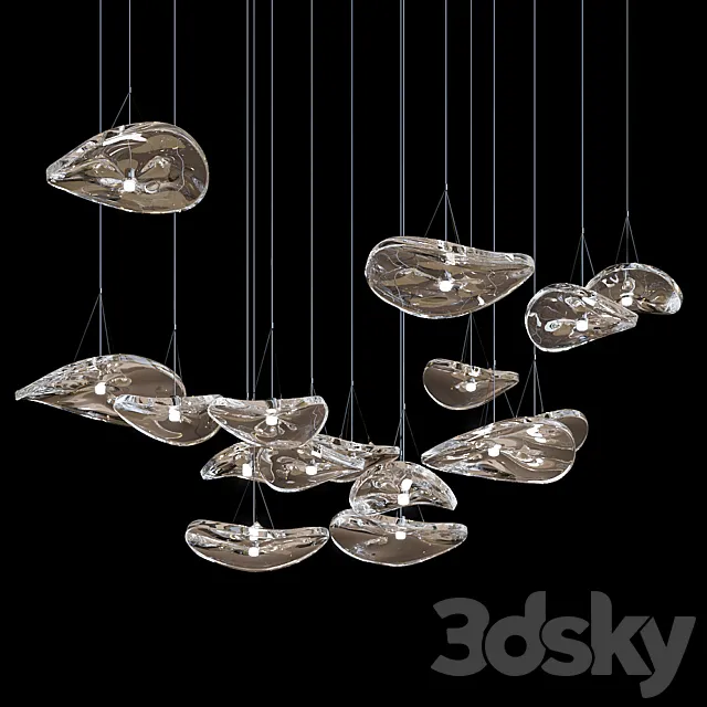 Pendant lamp Terzani – Manta 3DModel