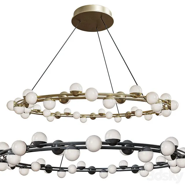 Pendant lamp Tessara by maytoni 3D Model Pendant lamp Tessara by maytoni 3D Model