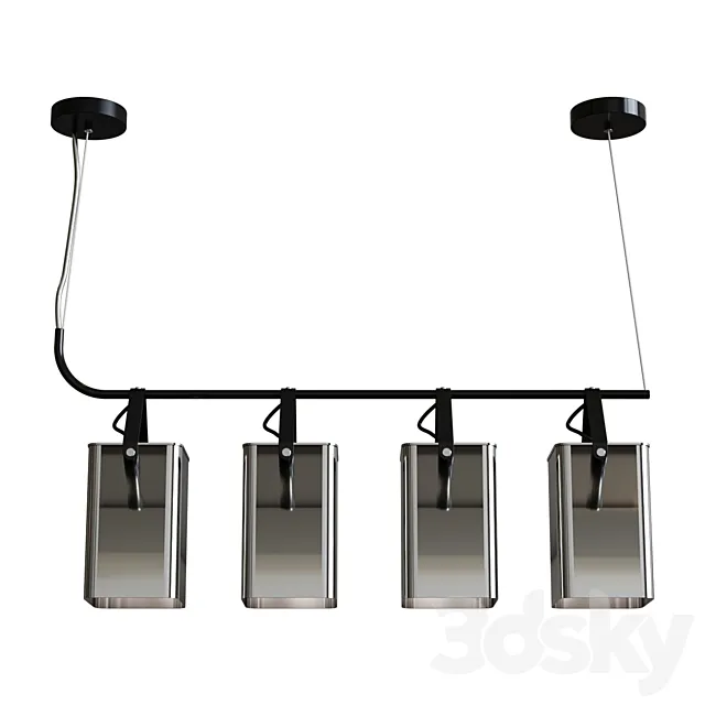 Pendant lamp Tetro 673015604 3DModel