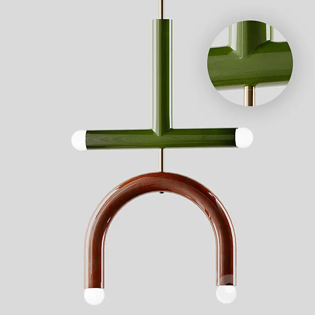 Pendant Lamp Trn C2 by Pani Jurek 3D Model