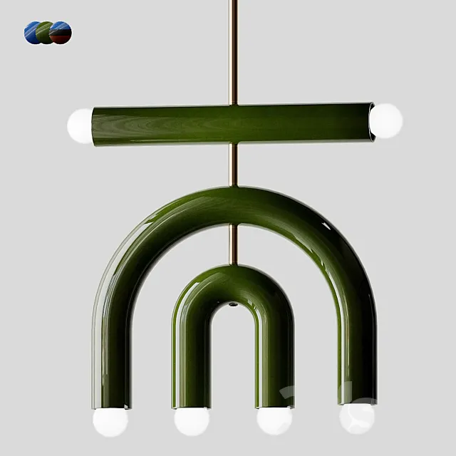 Pendant Lamp Trn D1 by Pani Jurek 3DModel