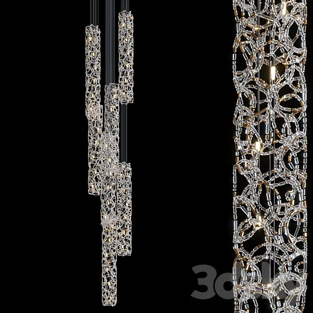 Pendant lamp Vargov Design – Bead 3D Model