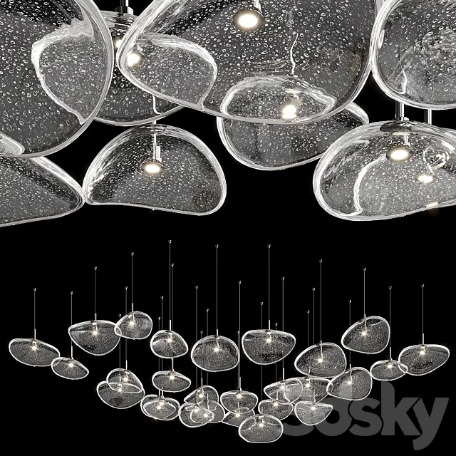 Pendant lamp “Vargov Design” – Simanta 3D Model