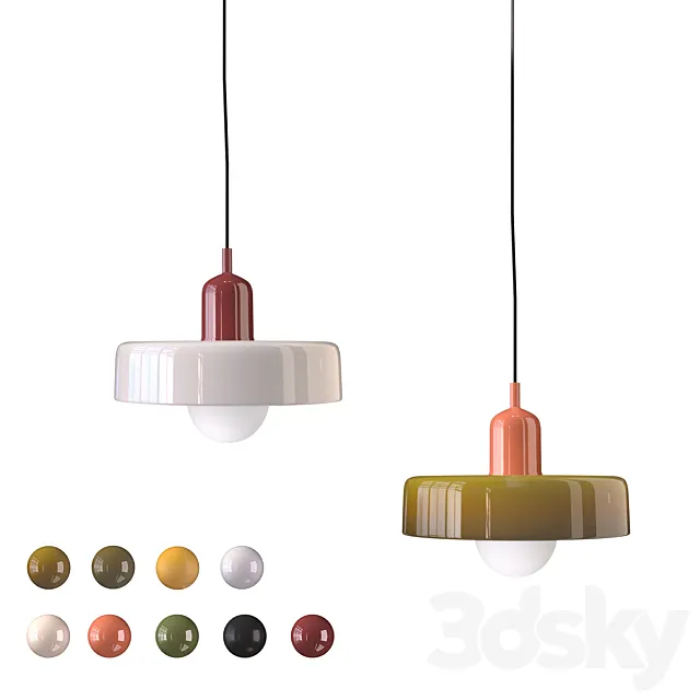Pendant lamp VENTU by Romatti 3D Model Pendant lamp VENTU by Romatti 3D Model