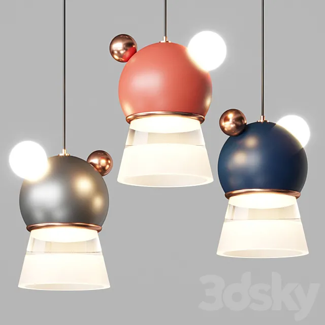 Pendant lamp WINNI Lampatron 3DModel Pendant lamp WINNI Lampatron 3DModel
