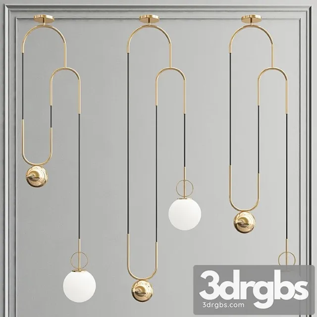 Pendant lamp with counterweight Pendant lamp with counterweight