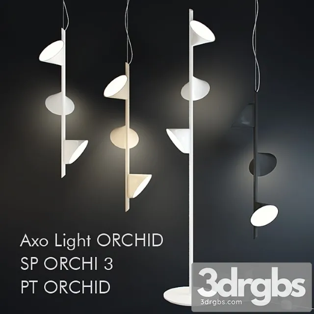 Pendant Lamps Aho Ligt Orchid Sp Orshi With I Floor Lamp 3D Model Download