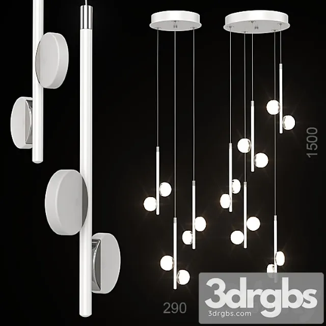 Pendant lamps eglo olindra. 3D Model Download