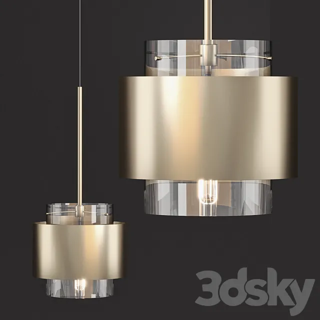 Pendant Light 08 – MODA GLASS PENDANT 3D Model