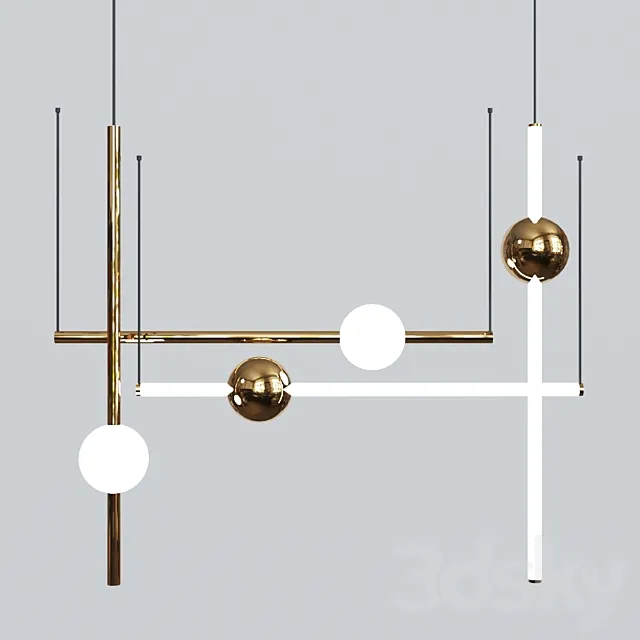 Pendant light 13 3D Model