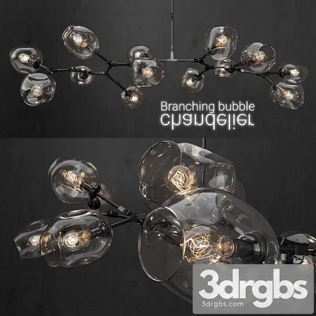 Pendant light Black 3D Model Download