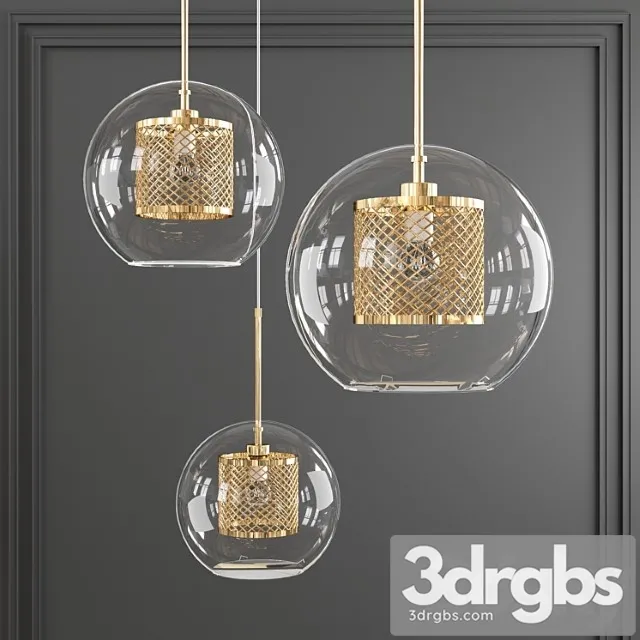 Pendant light Catch 3D Model Download