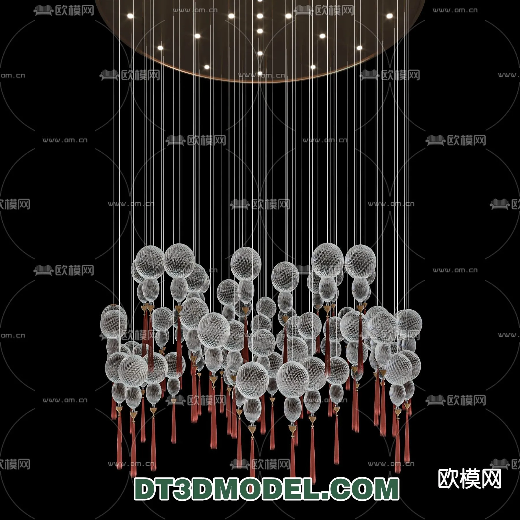 Pendant Light – Interior Decor 3D Model – 014 Pendant Light – Interior Decor 3D Model – 014