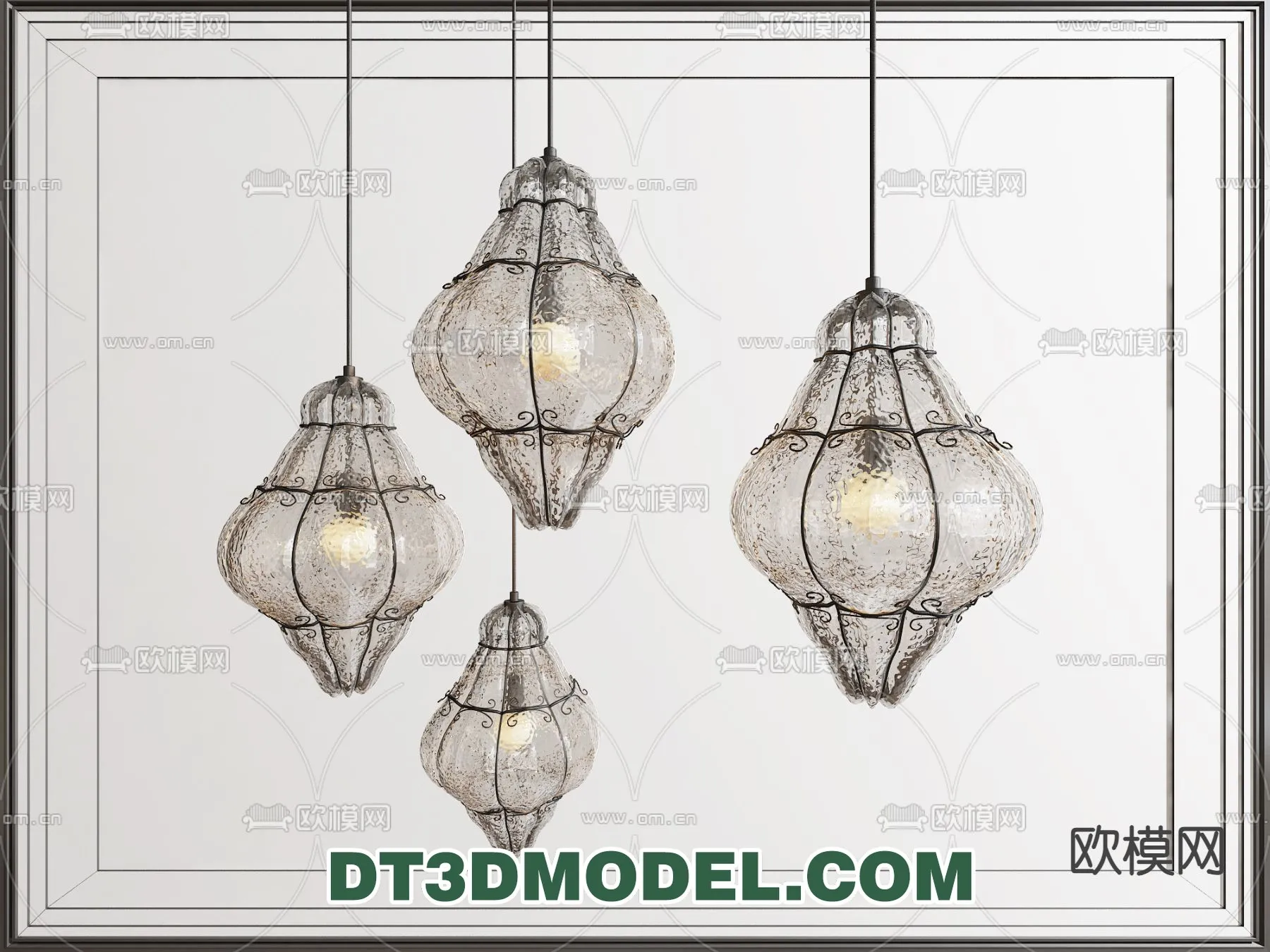 Pendant Light – Interior Decor 3D Model – 032 Pendant Light – Interior Decor 3D Model – 032