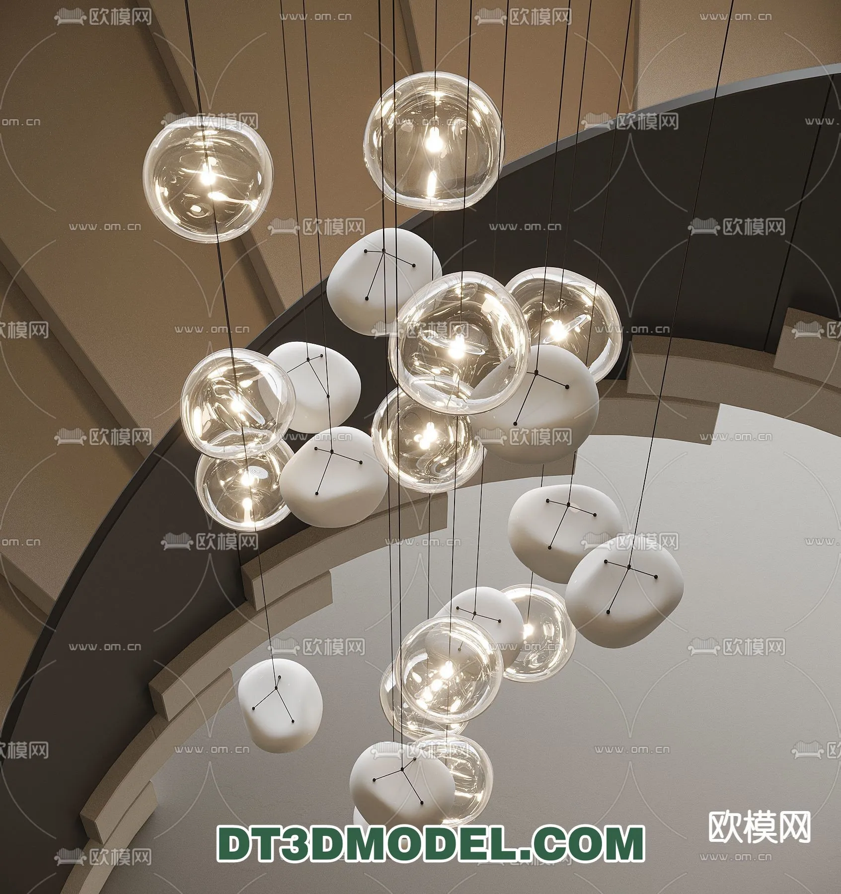 Pendant Light – Interior Decor 3D Model – 048 Pendant Light – Interior Decor 3D Model – 048